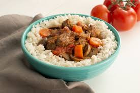 White Rice & Stew (Beef)